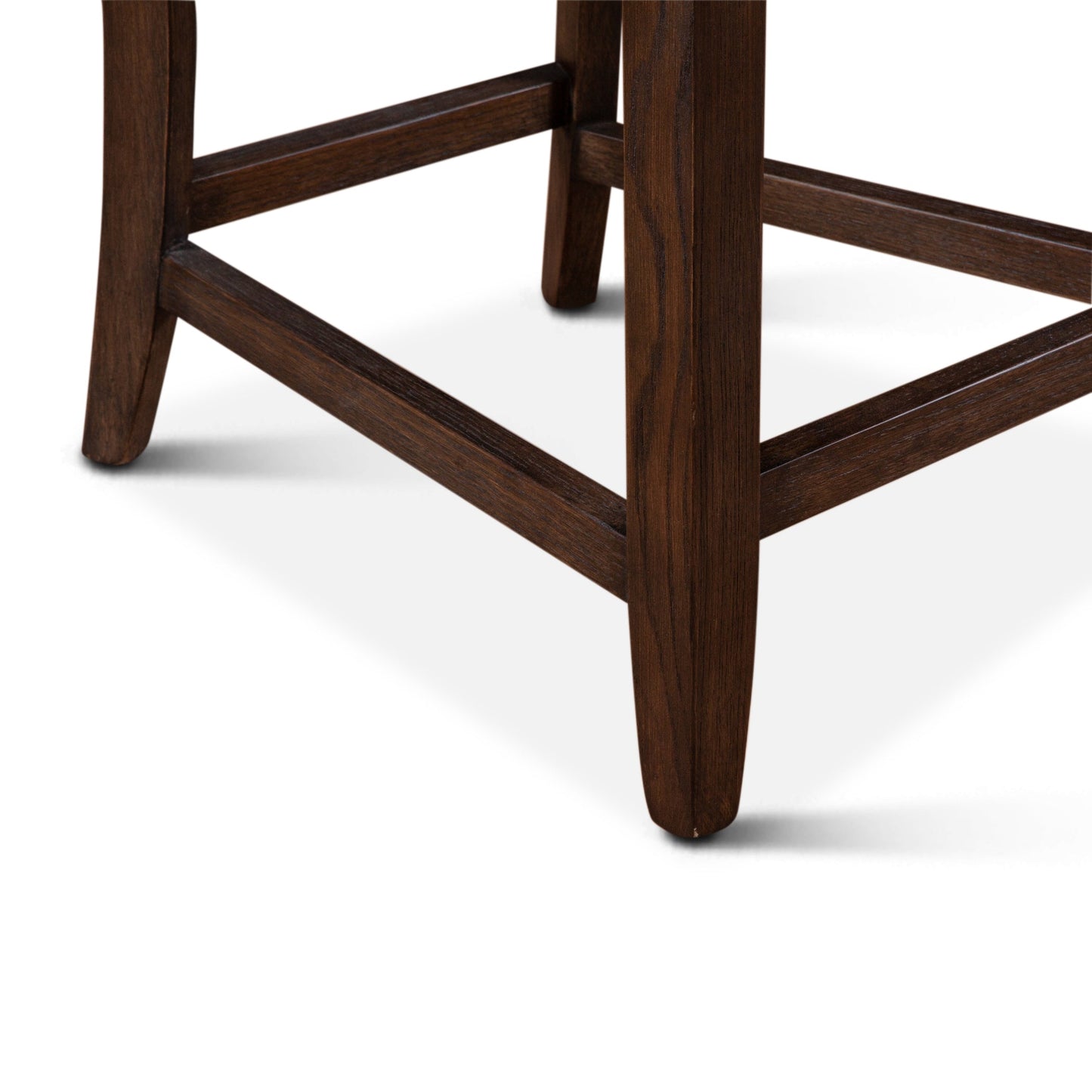 20" Beige Linen Counter Chair