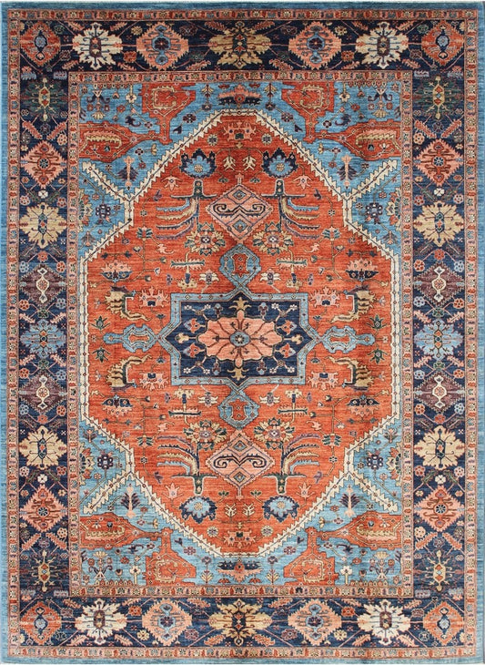 Elegant Heritage Woolen Rug 59SK174 - 9 X 12