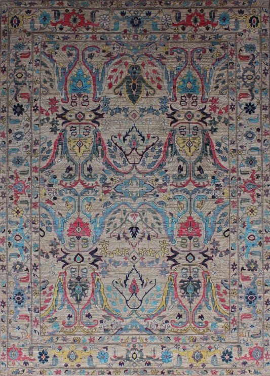 Elegant Traditional Woolen Masterpiece 80SK408 - 10 X 12