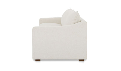 91" Flecked Oat Upholstered Sofa