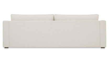 91" Flecked Oat Upholstered Sofa