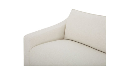 91" Flecked Oat Upholstered Sofa