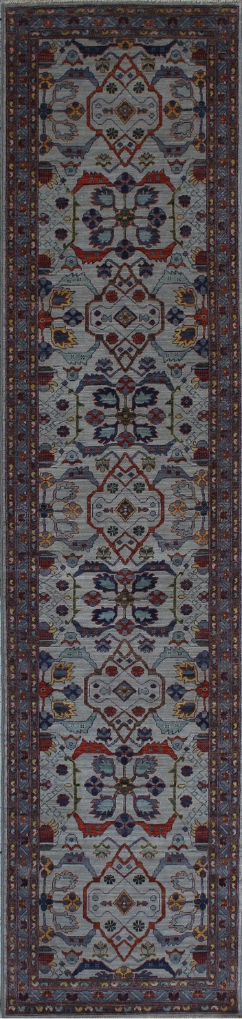 Elegance in Tradition: Exquisite Woolen Rug 86SK334 - 3 X 12