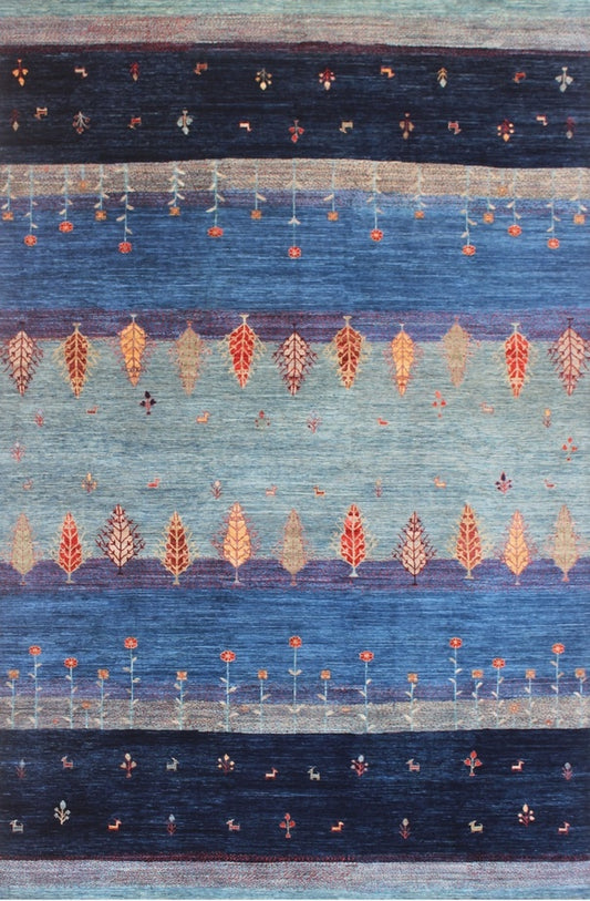 Vibrant Harmony Woolen Rug 88SK267 - 11 X 14