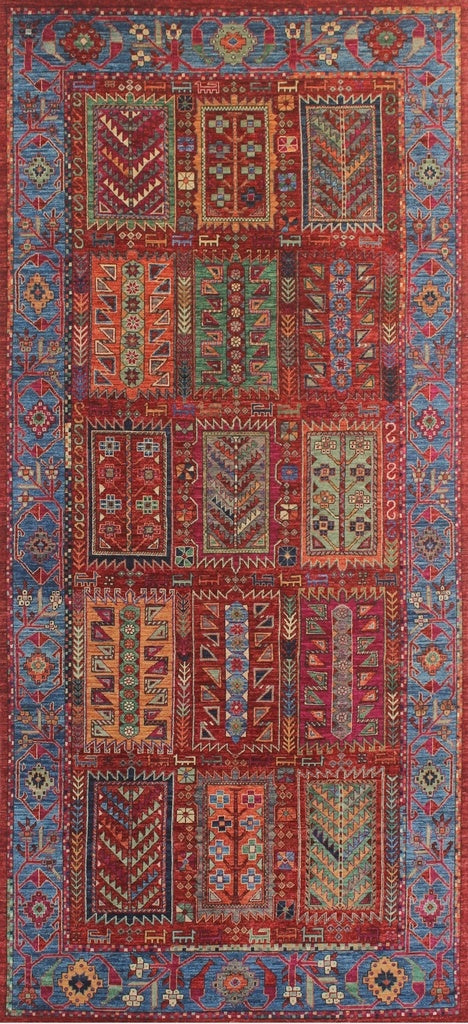 Exquisite Geometric Woolen Masterpiece 90SK1329 - 7 X 13