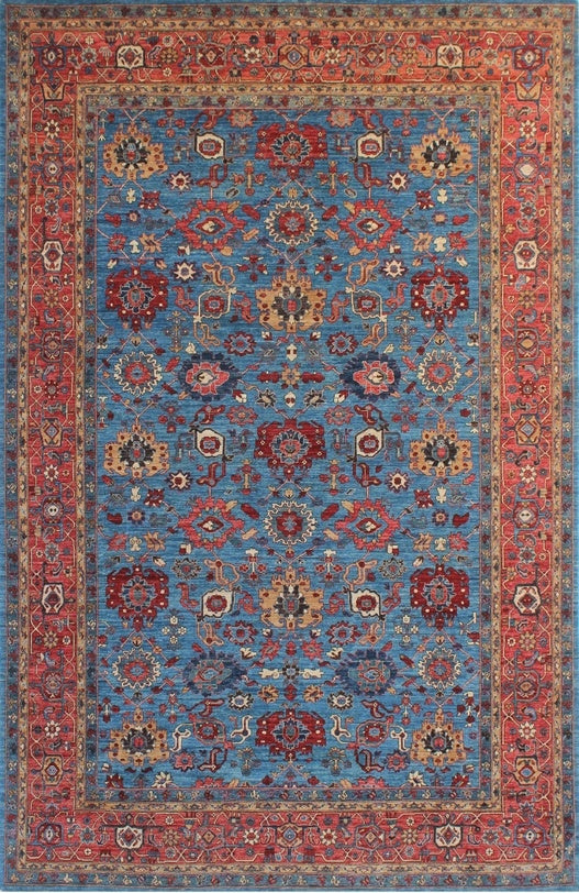 Exquisite Traditional Woolen Rug with Elegant Patterns 90SK1333 - 10 X 14