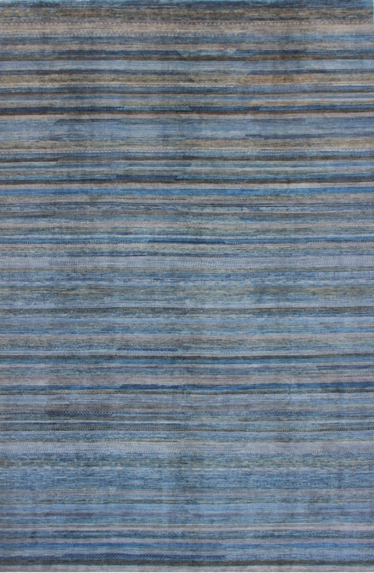 Serene Blue Horizon Woolen Rug 90SK672 - 10 X 14
