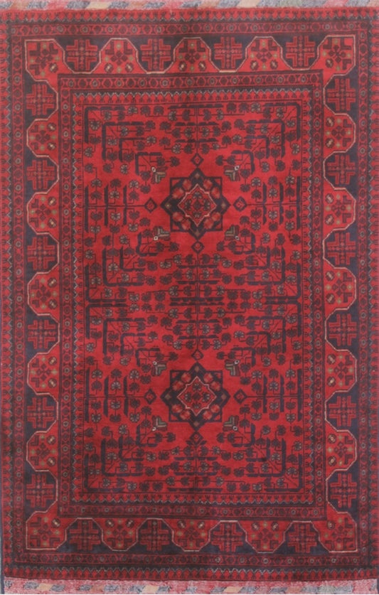 Elegant Traditional Woolen Rug 90SK803 - 4 X 6