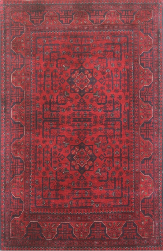 Elegance Redefined: Handcrafted Woolen Masterpiece 90SK811 - 3 X 5