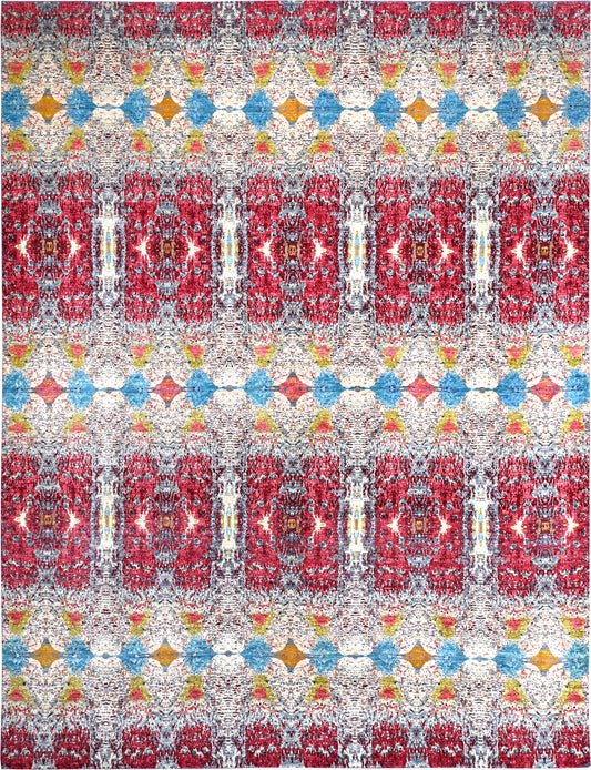 Vibrant Elegance Woolen Rug 90SK13 - 10 X 12