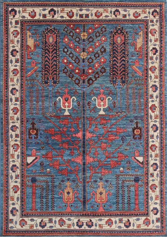 Exquisite Traditional Woolen Rug 93SK1071 - 5 X 7