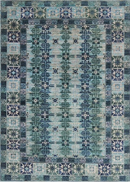 Elegant Harmony Woolen Rug 93SK1220 - 5 X 6