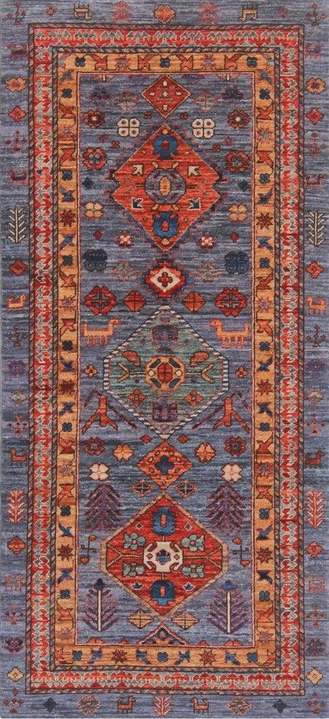 Exquisite Traditional Woolen Rug 93SK1267 - 2 X 6