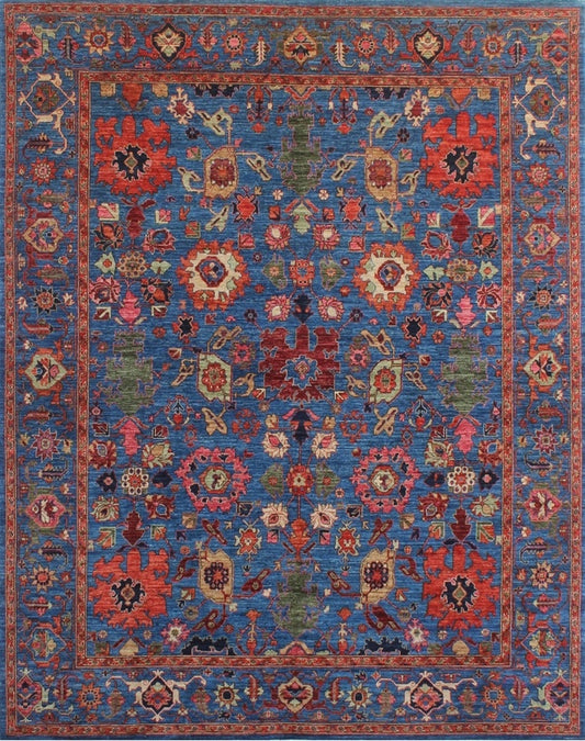 Exquisite Traditional Handwoven Woolen Rug 93SK155 - 9 X 10