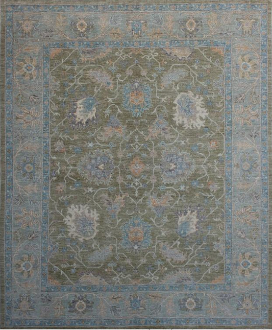 Timeless Elegance: Traditional Woolen Masterpiece 93SK431 - 9 X 10