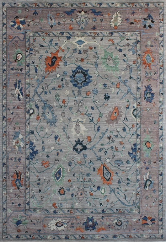 Exquisite Oushak Woolen Elegance 93SK438 - 9 X 12