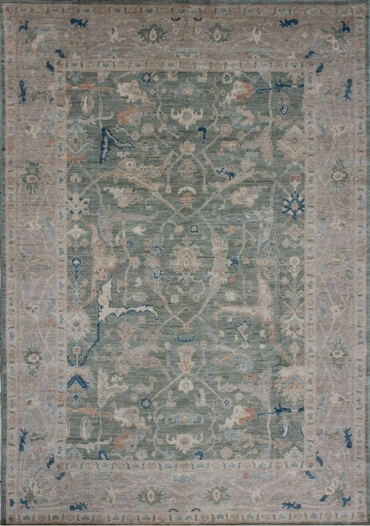 Exquisite Traditional Oushak Woolen Rug 93SK446 - 10 X 12