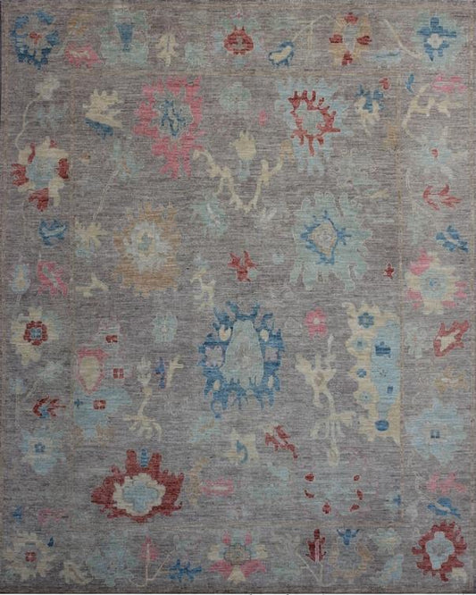 Elegant Traditional Oushak Wool Rug 93SK484 - 9 X 10