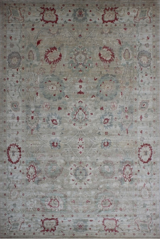 Elegant Chobi Woolen Rug 93SK518 - 9 X 14