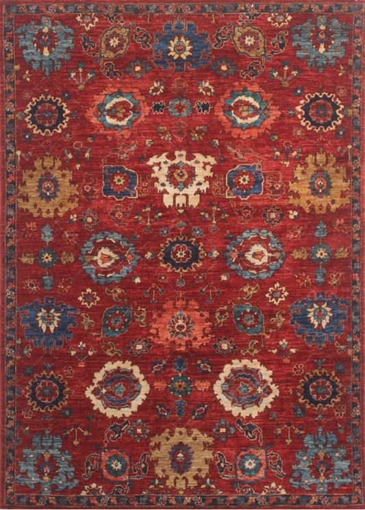 Elegant Harmony Woolen Rug 93SK558 - 5 X 7