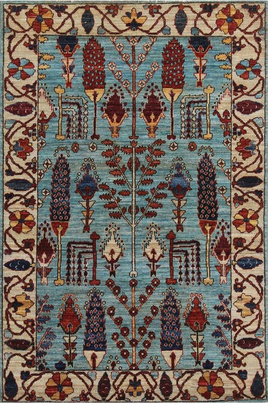 Exquisite Handmade Traditional Woolen Rug 93SK740 - 3 X 5