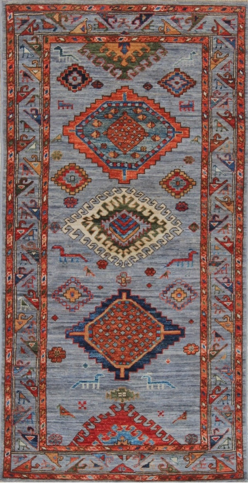 Elegant Handcrafted Woolen Masterpiece 93SK895 - 3 X 6