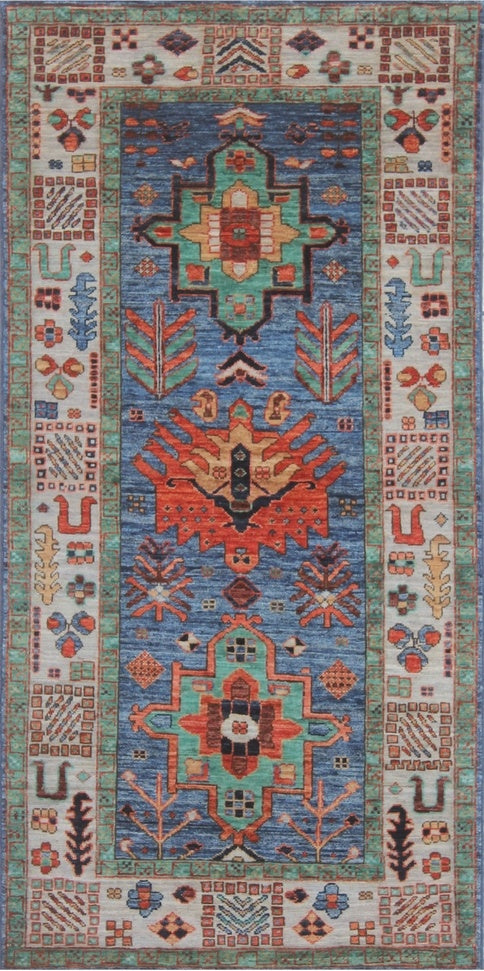 Exquisite Traditional Woolen Rug 94SK1078 - 3 X 6