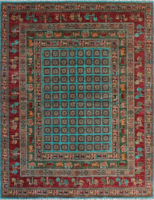 Timeless Elegance Woolen Rug 94SK179 - 9 X 10