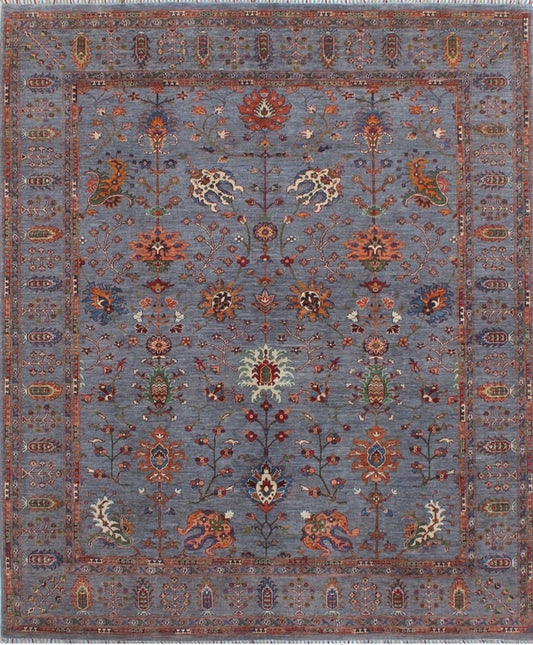 Timeless Elegance: Handcrafted Woolen Masterpiece 94SK195 - 9 X 10