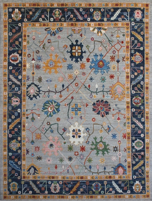 Exquisite Traditional Woolen Rug 94SK443 - 9 X 12