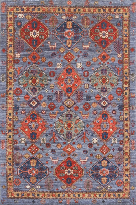 Elegant Harmony Woolen Rug 94SK821 - 4 X 6