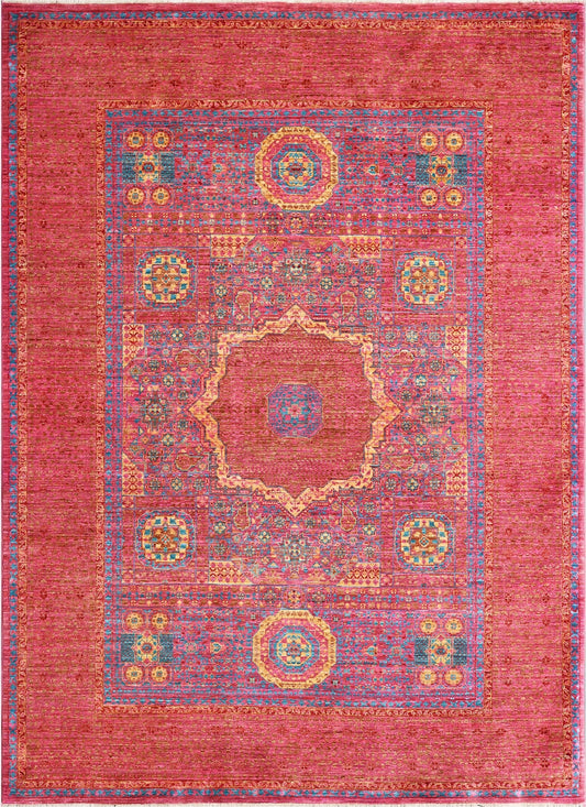 Vibrant Elegance Woolen Rug 95SK91 - 6 X 8