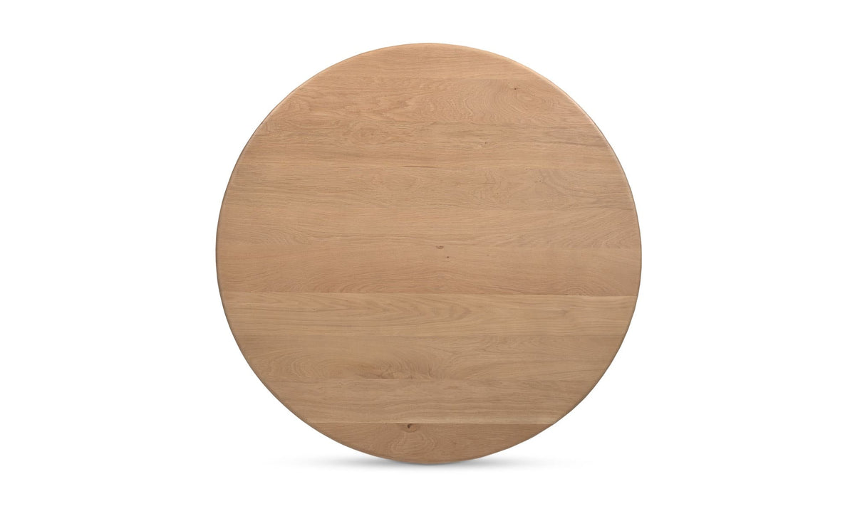 42" Oak Solid Oak Round Coffee Table