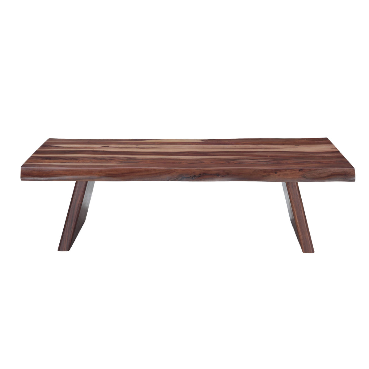 58" Natural Sheesham Coffee Table