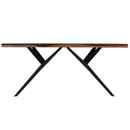72" Natural Sheesham Wood Dining Table