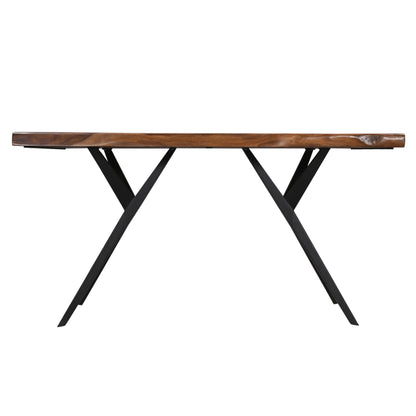 94" Natural Sheesham Dining Table