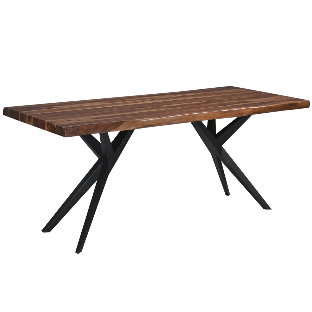 94" Natural Sheesham Dining Table