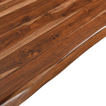 94" Natural Sheesham Dining Table