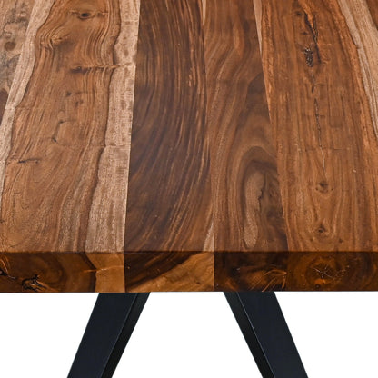 94" Natural Sheesham Dining Table