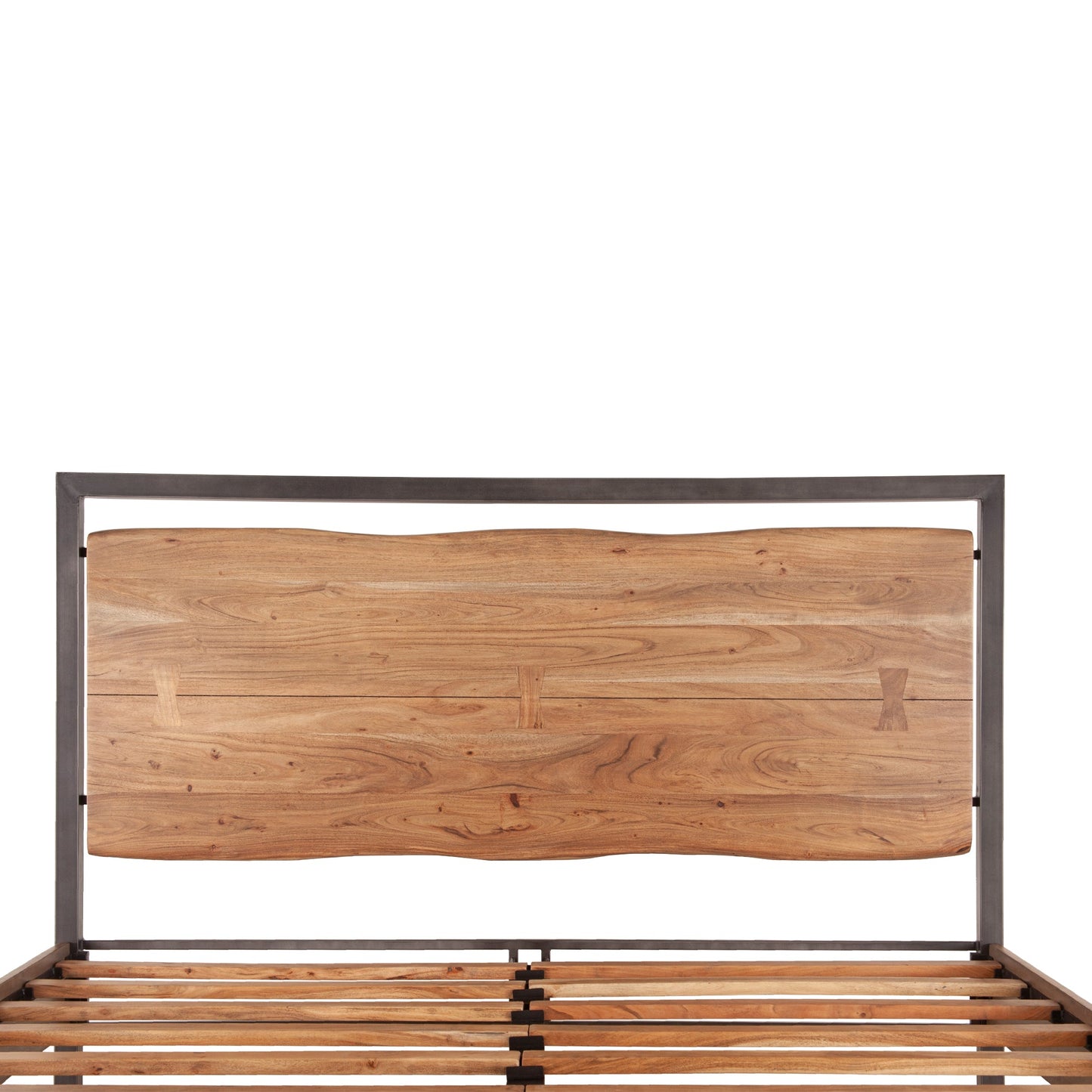 63" Smoked Acacia Queen Size Bed