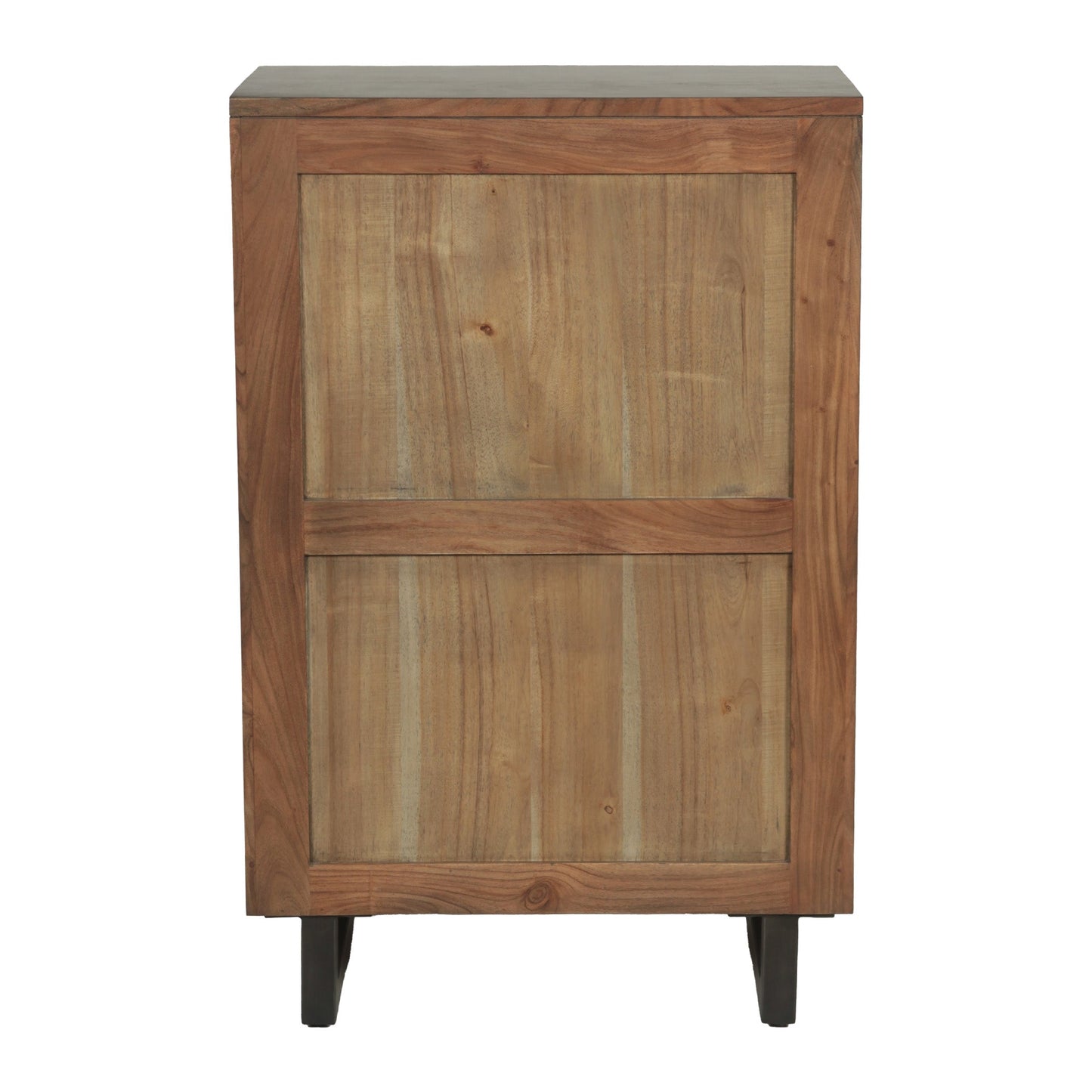 34" Smoked Acacia Wood Chest
