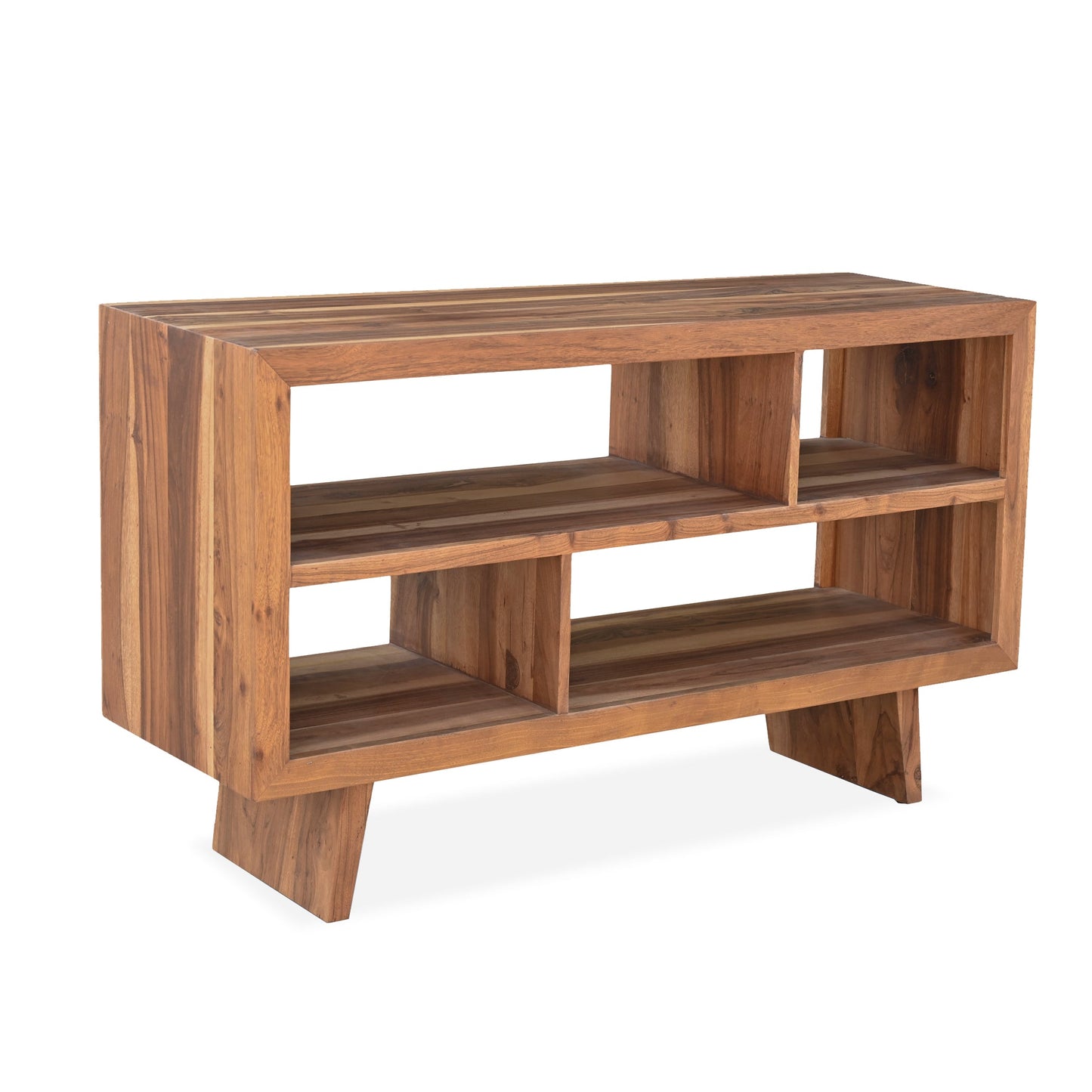 54" Natural Teak Wood Sideboard