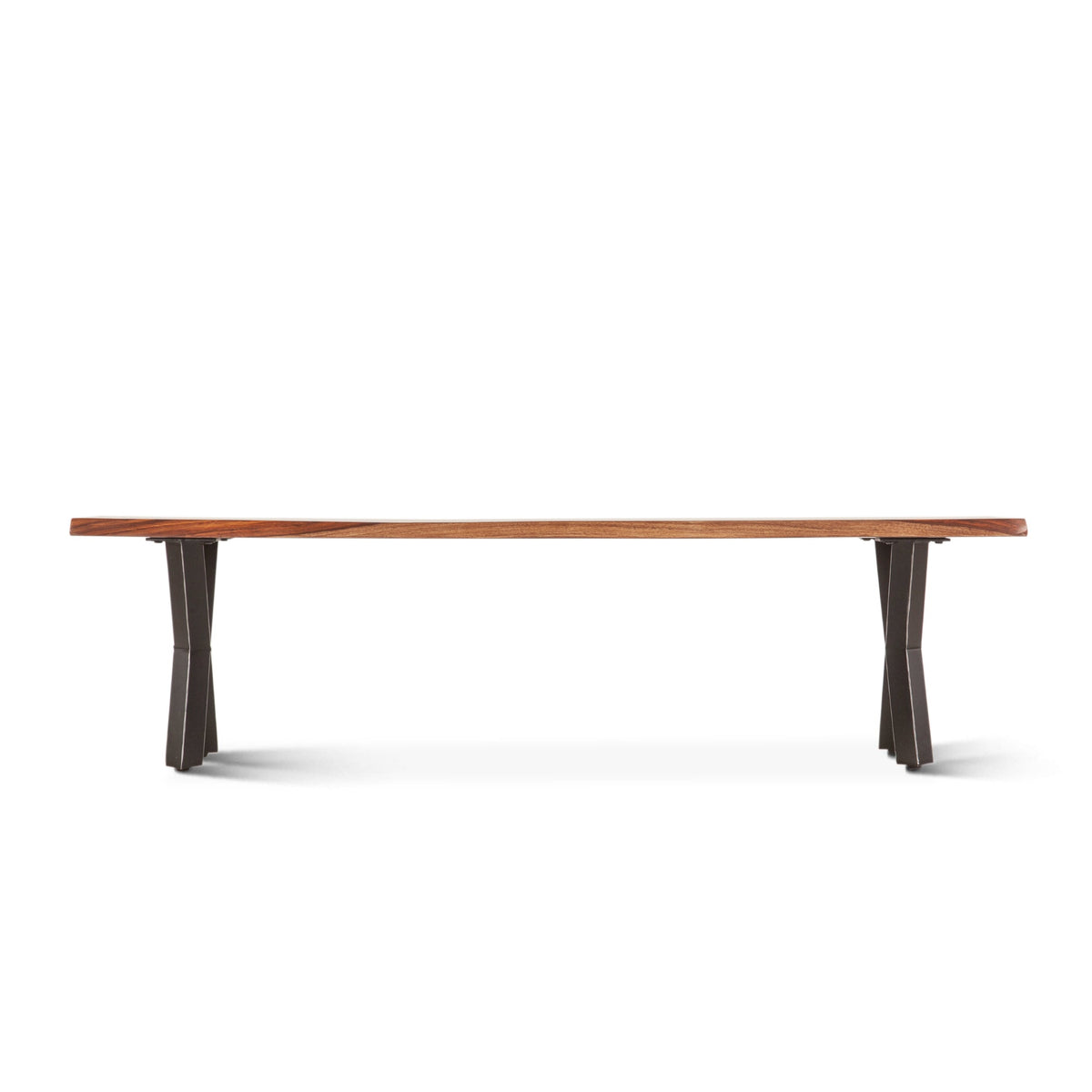 68" Natural Sheesham Wood Bench