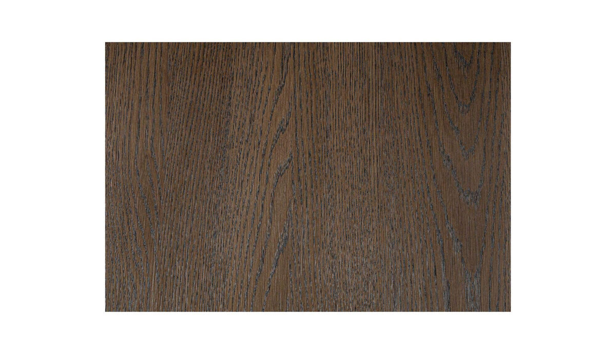 20" Dark Brown Oak Side Table