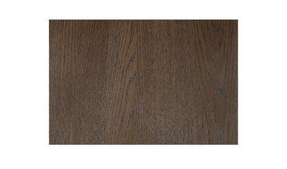 20" Dark Brown Oak Side Table