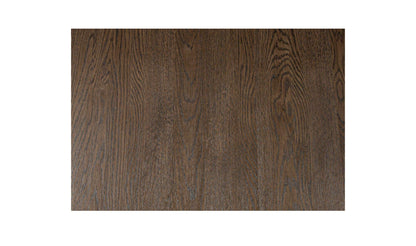 36" Dark Brown Oak Coffee Table