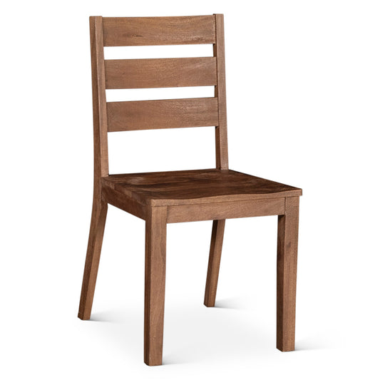 18" Toffee Nut Mango Dining Chair