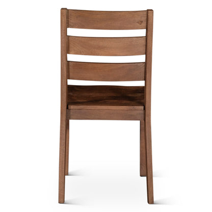 18" Toffee Nut Mango Dining Chair