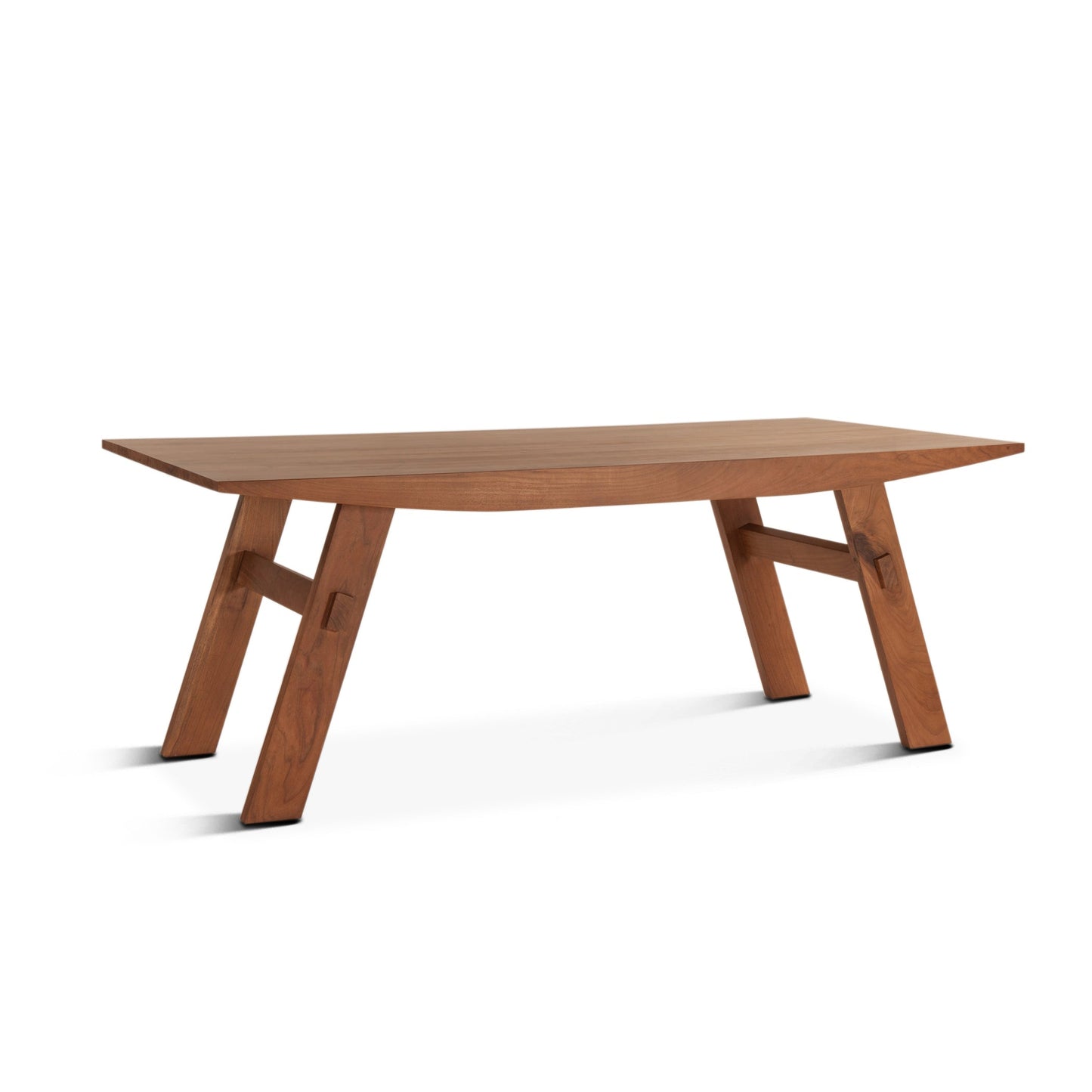 79" Nutmeg Acacia Wood Dining Table