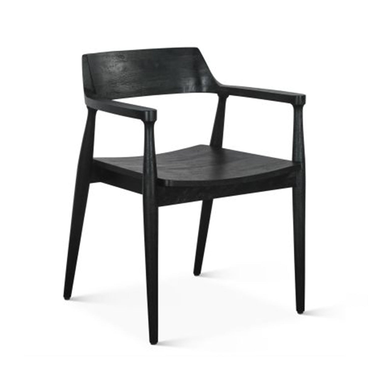 23" Dining Chair in Black